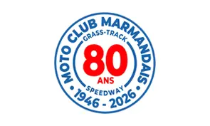 Logo anniversaire 80 ans moto club marmandais